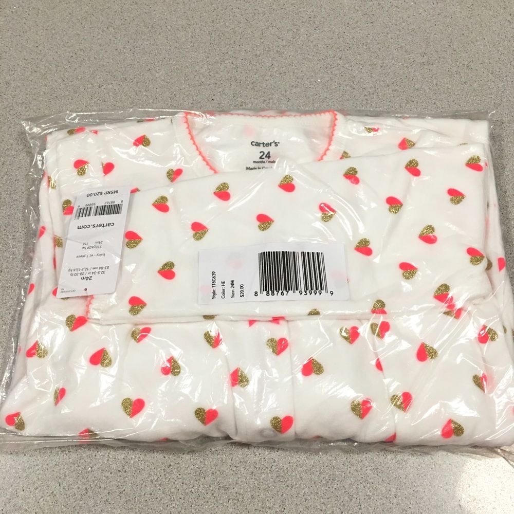 carter’s one piece sleepwear fleece